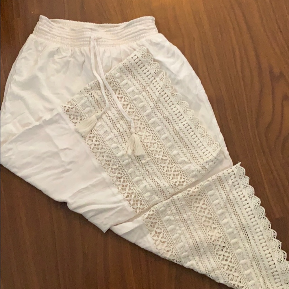 American Eagle On Trend wide leg cropped pant
